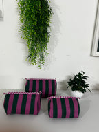 SET OF THREE MULTI PURPOSE TOILETRY BAGS