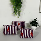SET OF THREE MULTI PURPOSE TOILETRY BAGS