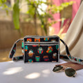 Dream Colors Quilted Cotton Sling Bag - Bird