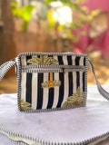 Dream Colors Quilted Cotton Sling Bag - Floral 1