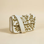 Handcrafted Beaded Bags - Leafy